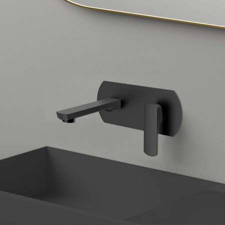 Смеситель для раковины Vincea Next VBFW-1N1MB черный матовый